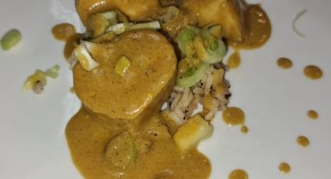 Pollos al Curry-cocina a baja temperatura
